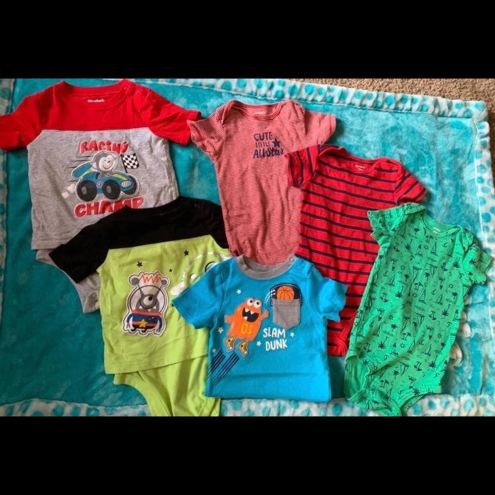 14 BOY 24 Month Onesies